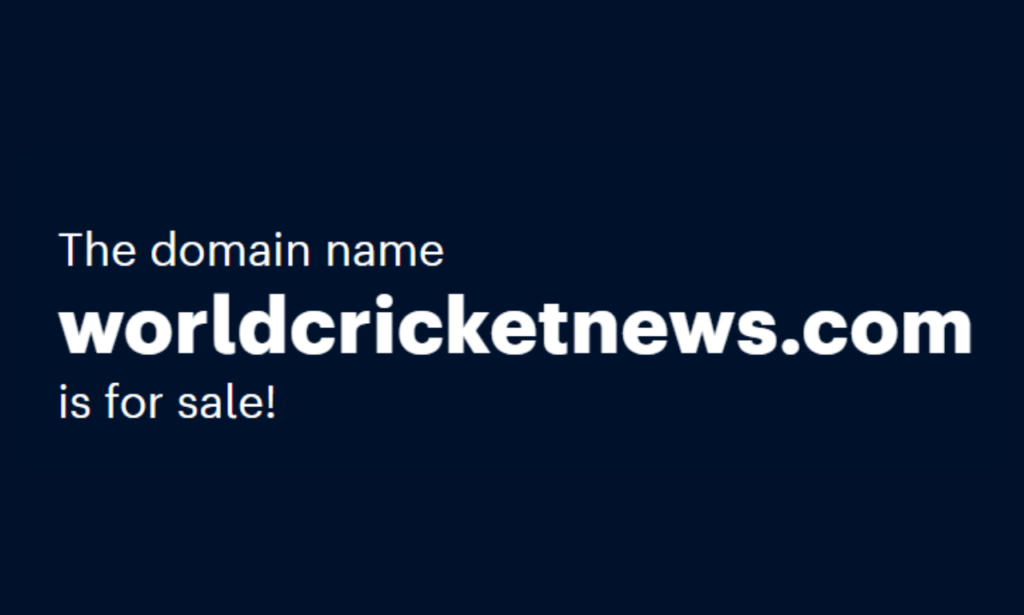 The Ultimate Guide to Buying a WorldCricketNews.com Domain