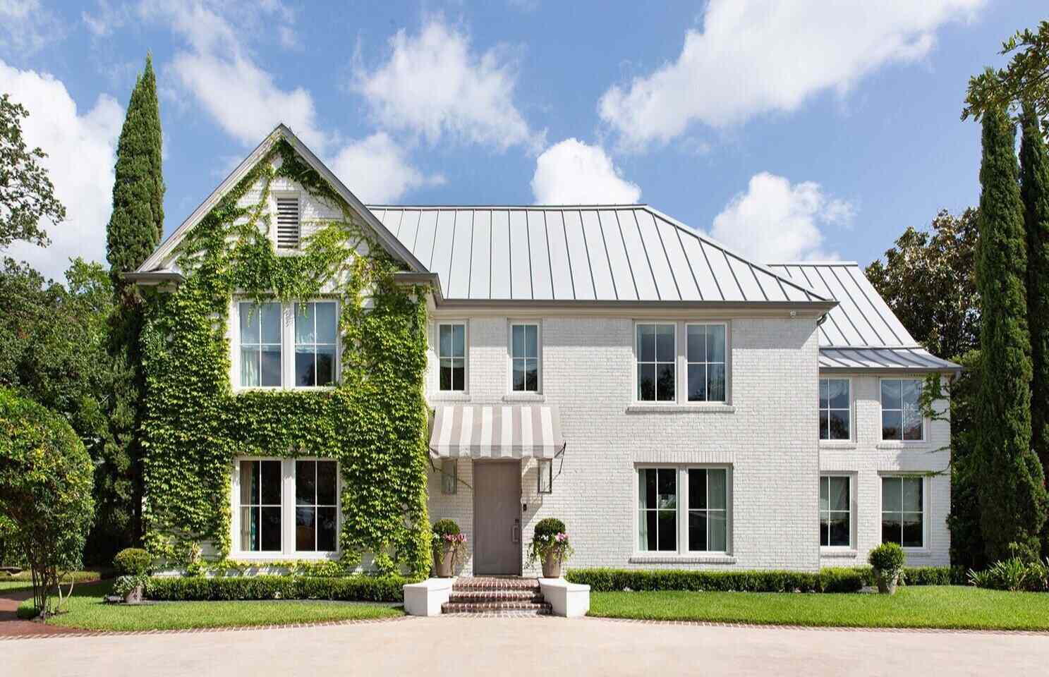 White Painted Brick