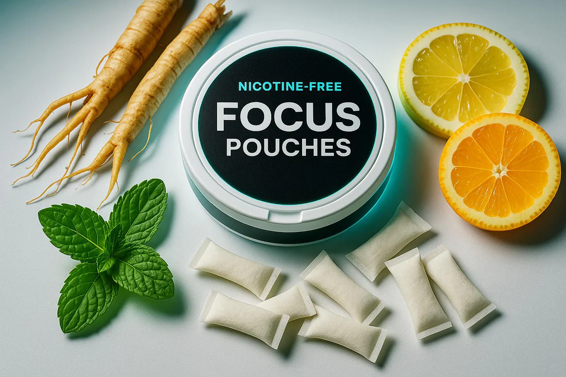 The Most Popular Nicotine-Free Focus Pouches: A Market Overview